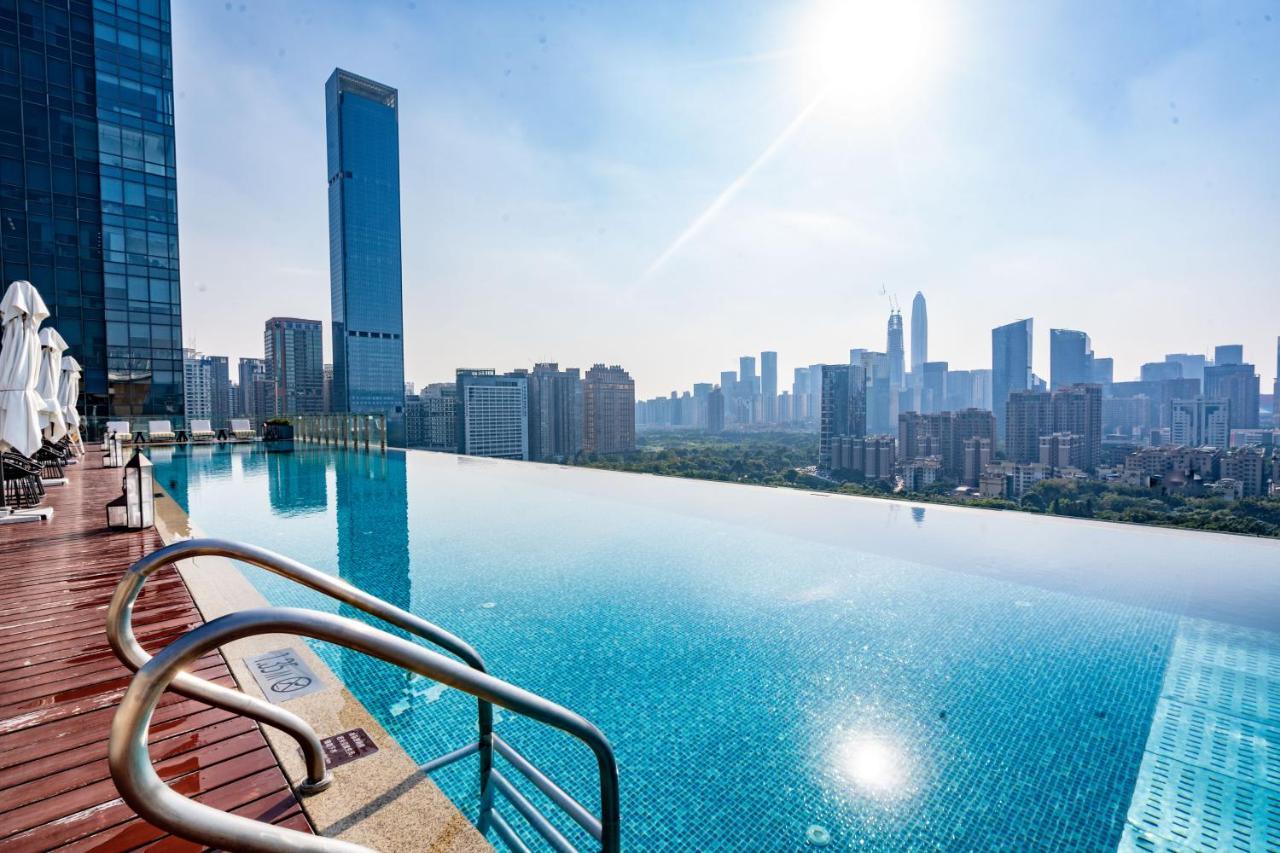 Fraser Suites Shenzhen, Near Huaqiang North Business Zone, Infinity Pool, Offer 1 Free Breakfast Luaran gambar