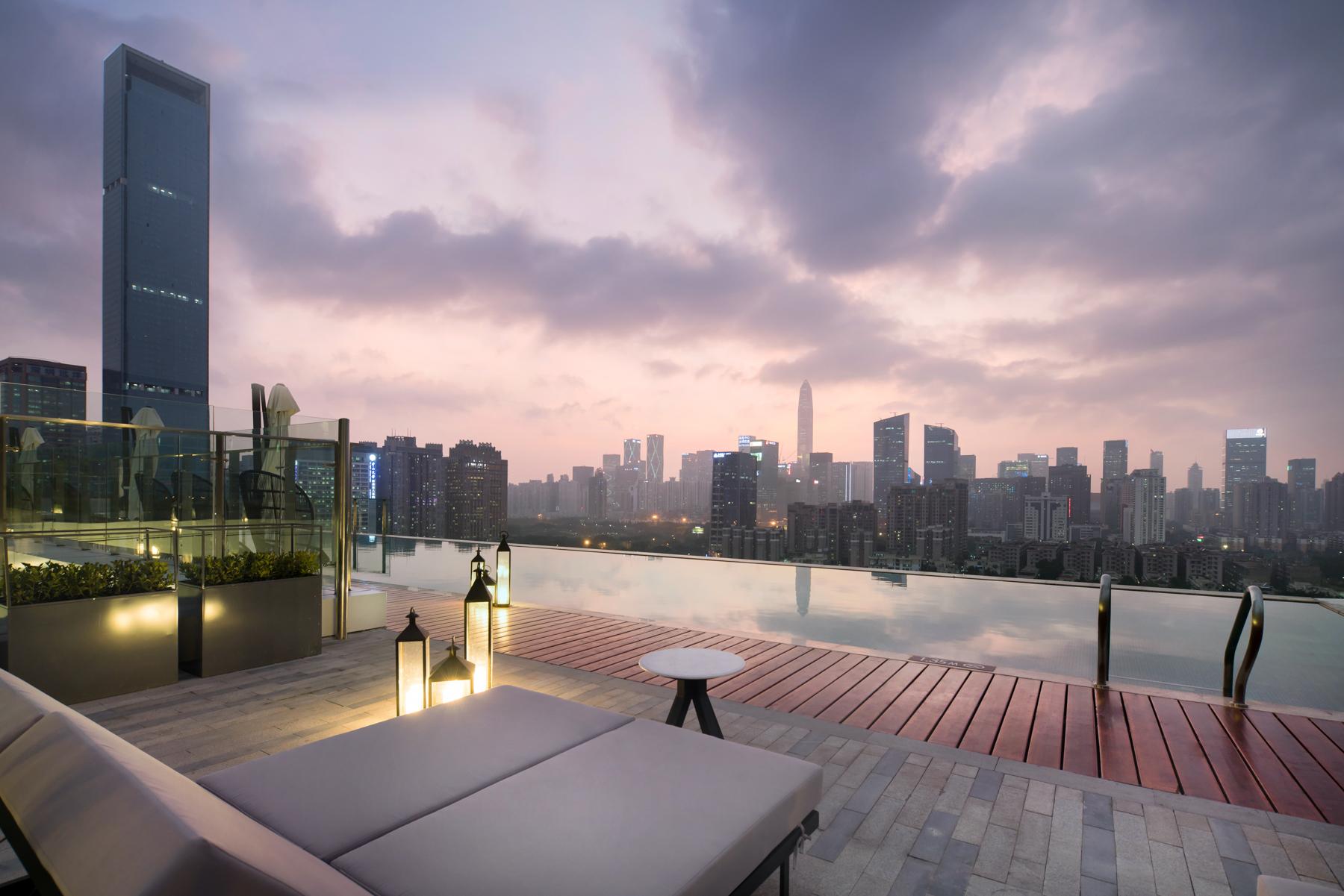 Fraser Suites Shenzhen, Near Huaqiang North Business Zone, Infinity Pool, Offer 1 Free Breakfast Luaran gambar