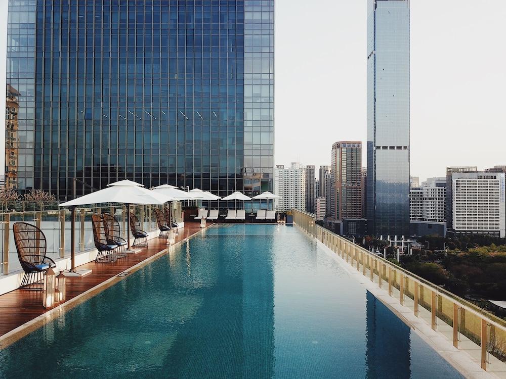 Fraser Suites Shenzhen, Near Huaqiang North Business Zone, Infinity Pool, Offer 1 Free Breakfast Luaran gambar